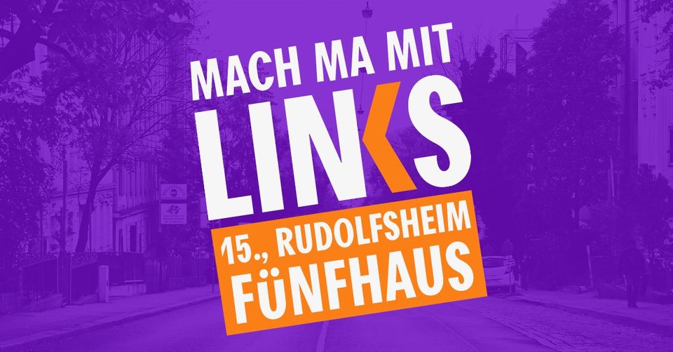 Offenes Treffen der Bezirksgruppe Rudolfsheim-Fünfhaus