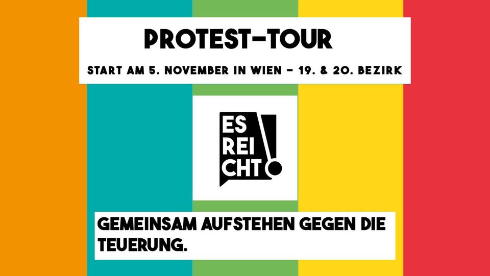Protest-Tour ES REICHT!