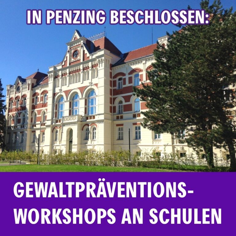 Erfolg in Penzing: Gewaltpräventionsworkshops an Schulen beschlossen