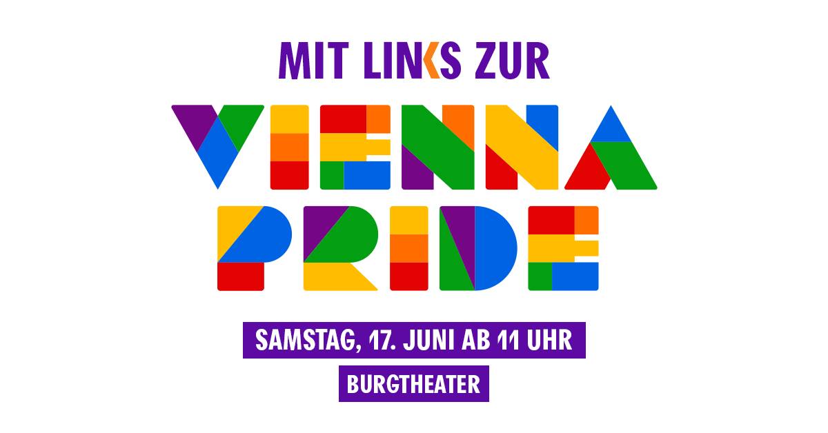 Mit LINKS zur Vienna Pride