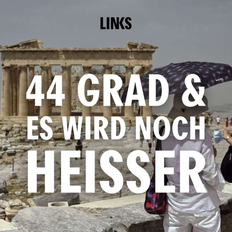Was für eine Überraschung. Die Klimakrise ist da!