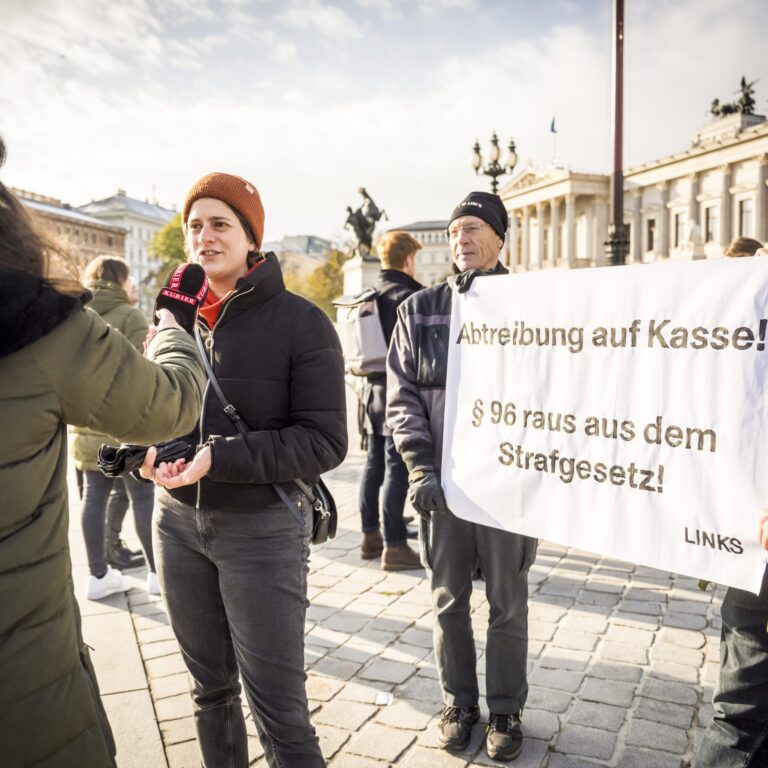 Abtreibung auf Kasse! Weg mit §96!