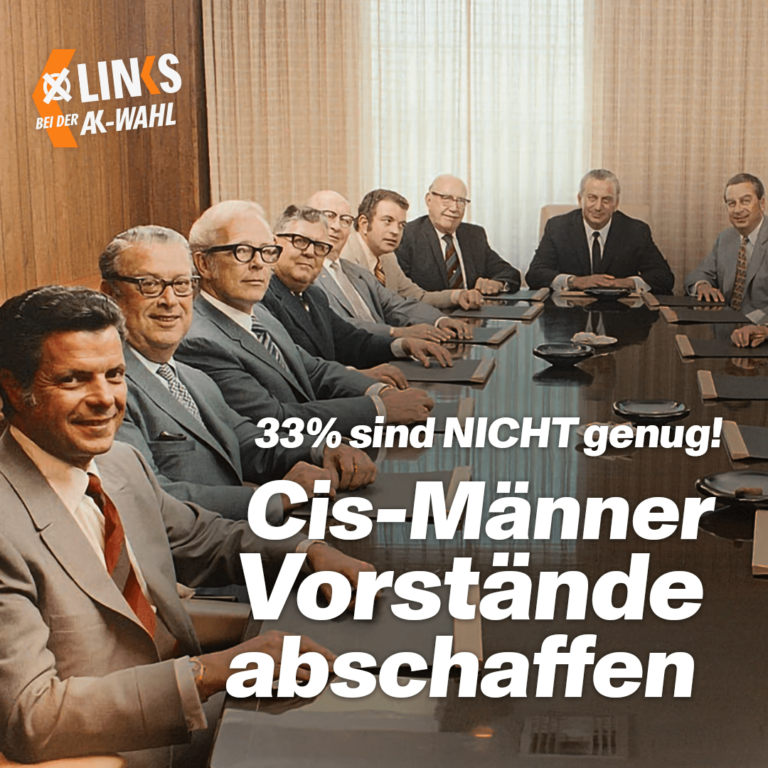 Cis-Männer Vorstände abschaffen!