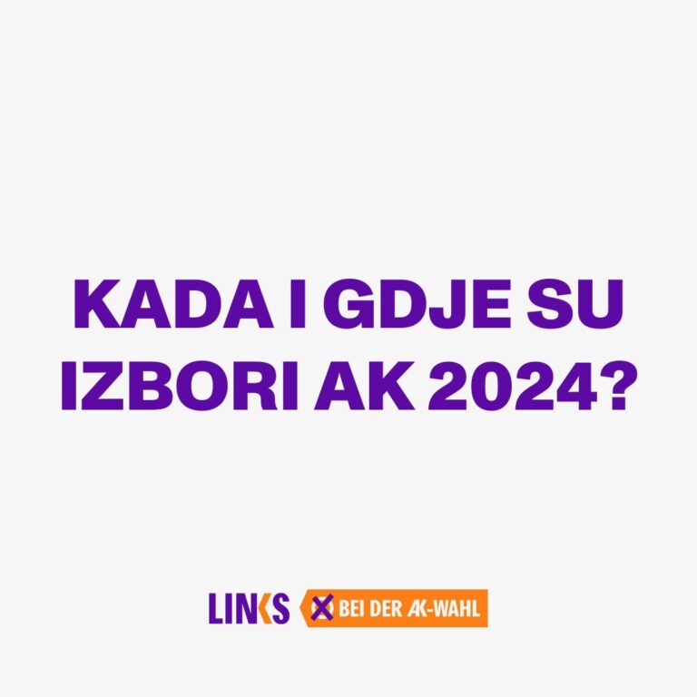 KADA I GDJE SU IZBORI AK 2024?