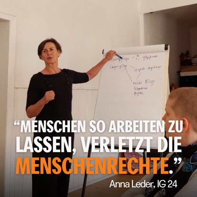 Rettet die Pflege!