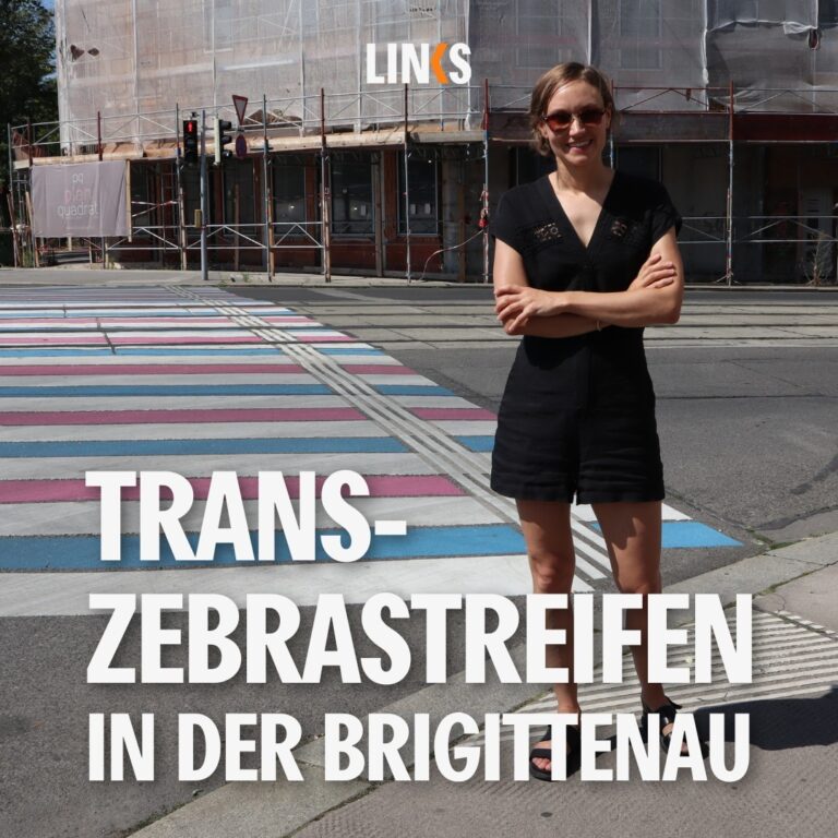 ERFOLG: Trans-Zebrastreifen in der Brigittenau