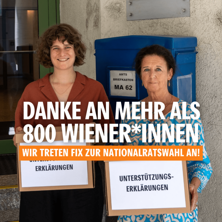 LINKS und KPÖ treten fix zur Nationalratswahl an!
