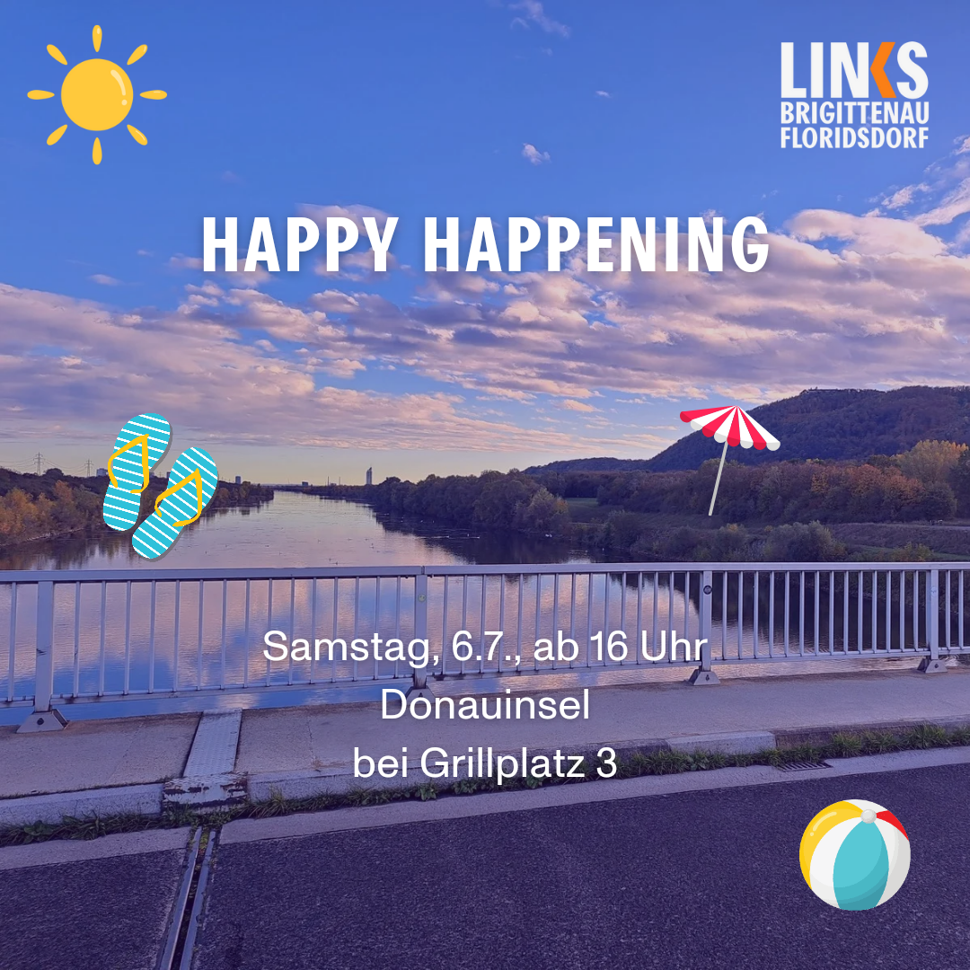 Happy Happening mit Links Brigittenau & Floridsdorf