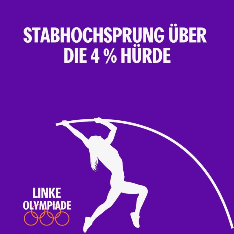Mach mit bei den linken olympischen Sommerspielen