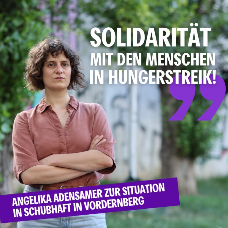 Angelika Adensamer zur Situation der Schubhaft in Vordernberg
