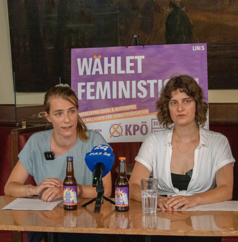 Mit Wahlkampf-Bier und Plakat-Serie: LINKS startet in den Vorzugsstimmenwahlkampf und fordert Wlazny heraus