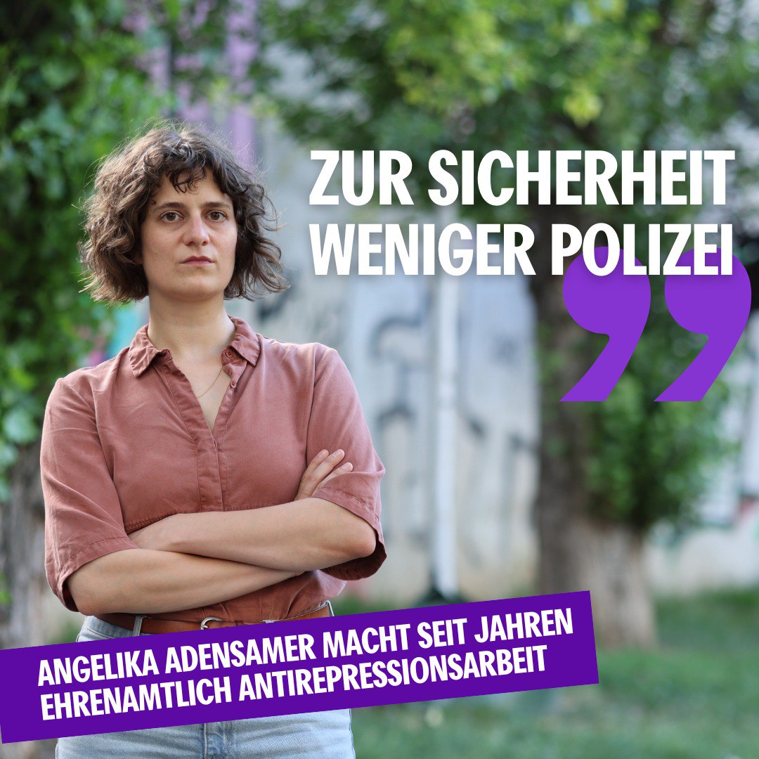 Angelika Adensamer: „Zur Sicherheit weniger Polizei“