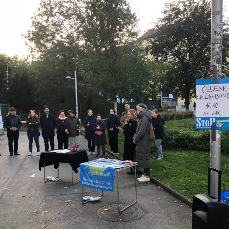 Hernals: Gedenken an den 22. Femizid