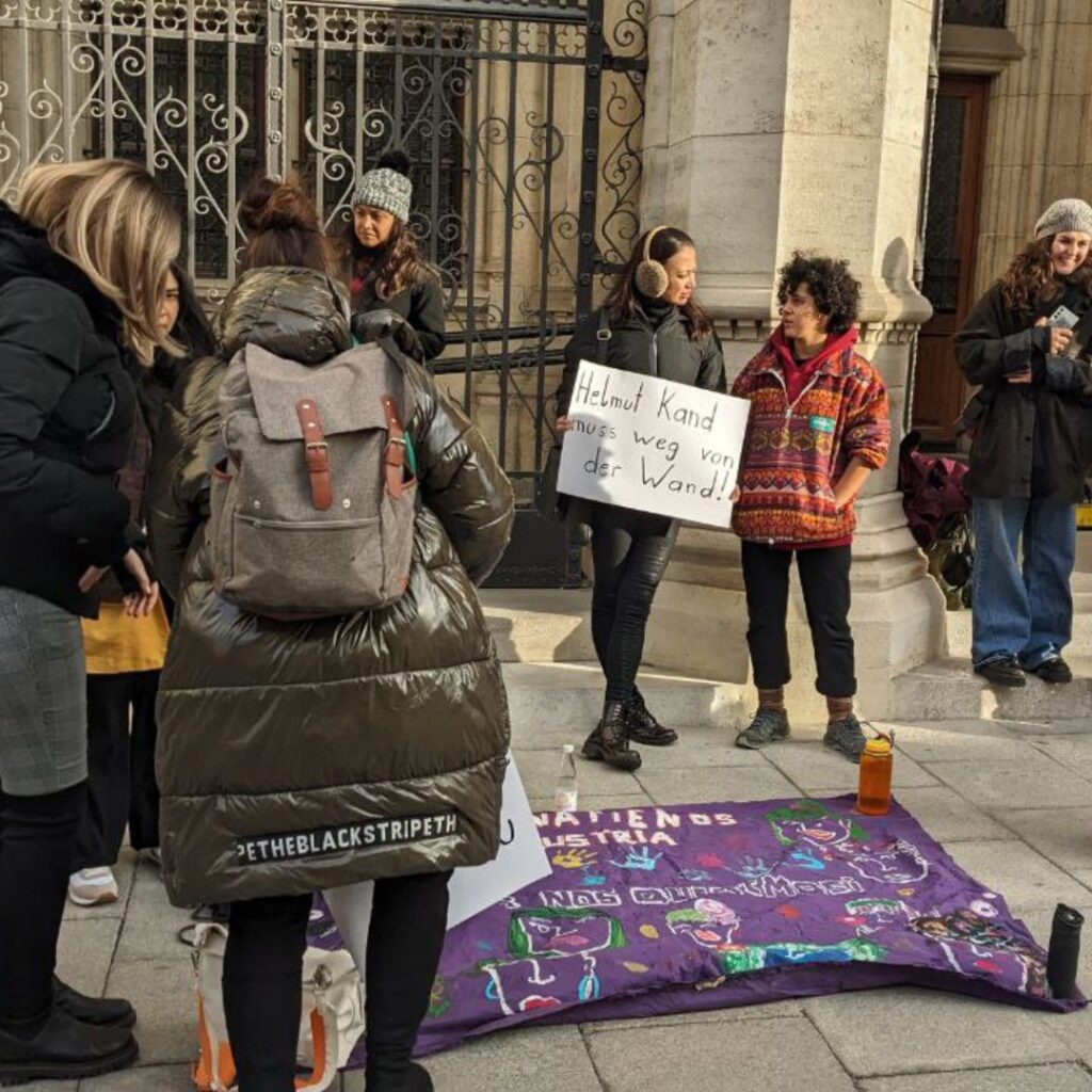 Ni Una Menos Petition gegen Wandgemälde