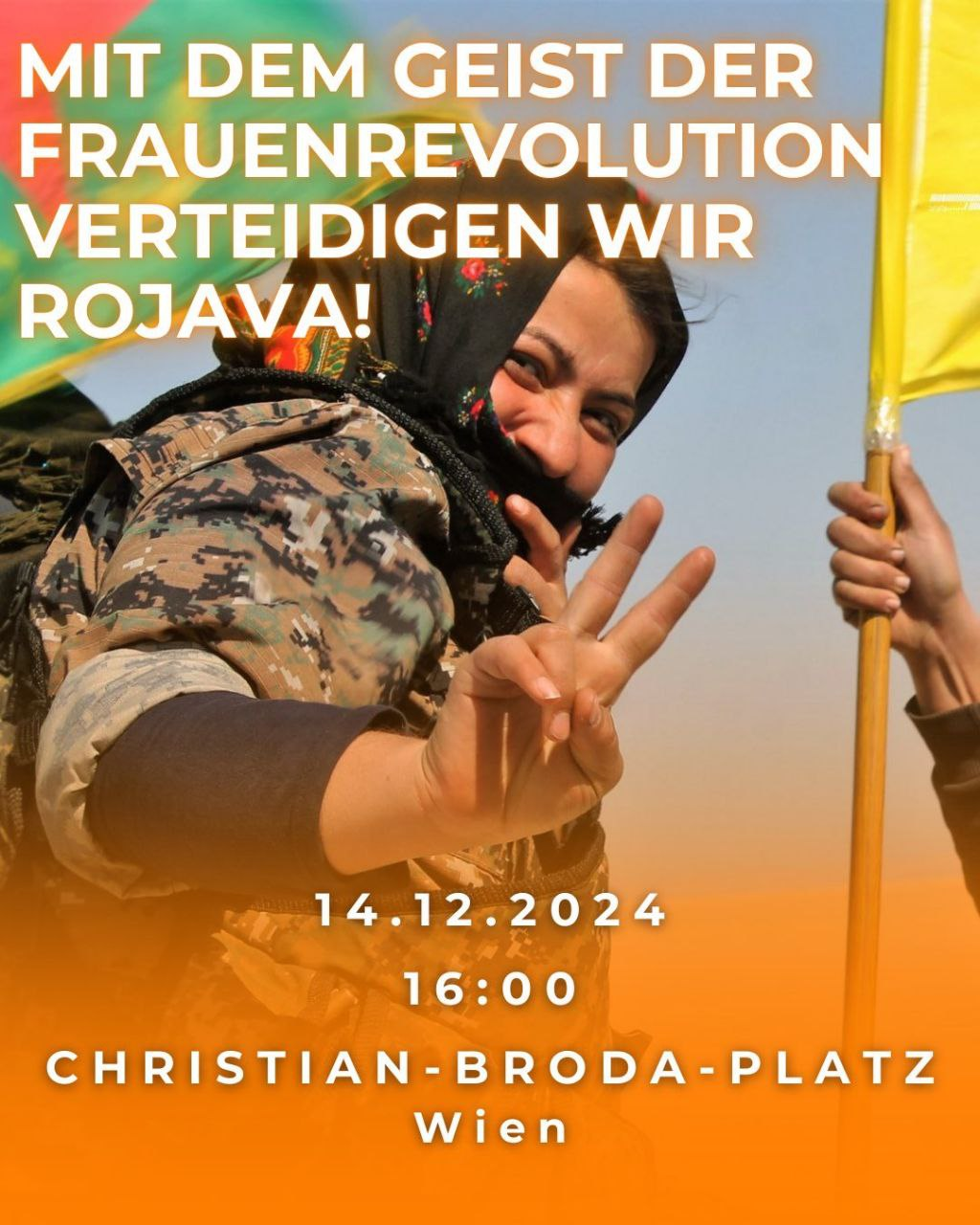 Solidarität mit der Selbstverwaltung in Syrien und Kurdistan!