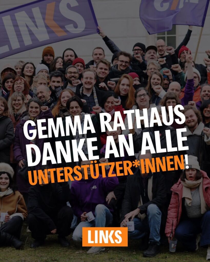 Unterstützungserklärungen für die Wienwahl von LINKS und der KPÖ geschafft! Gemma Rathaus! Danke an alle Unterstützer*innen!