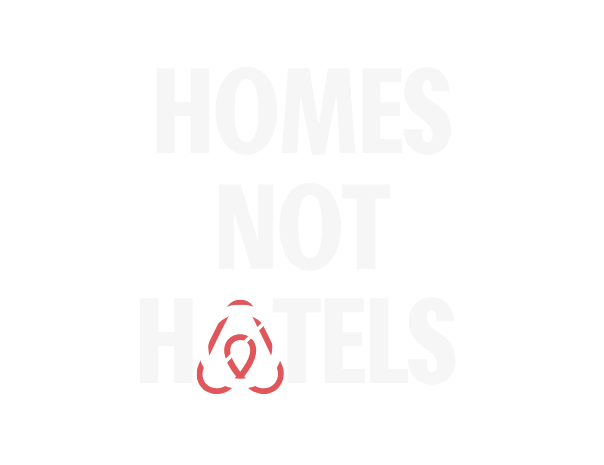 Homes not Hotels
