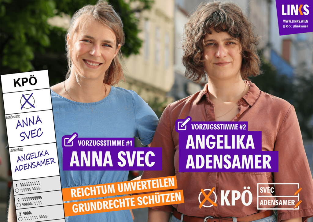 Nationalratswahl 2024: Anna Svec, Angelika Adensamer