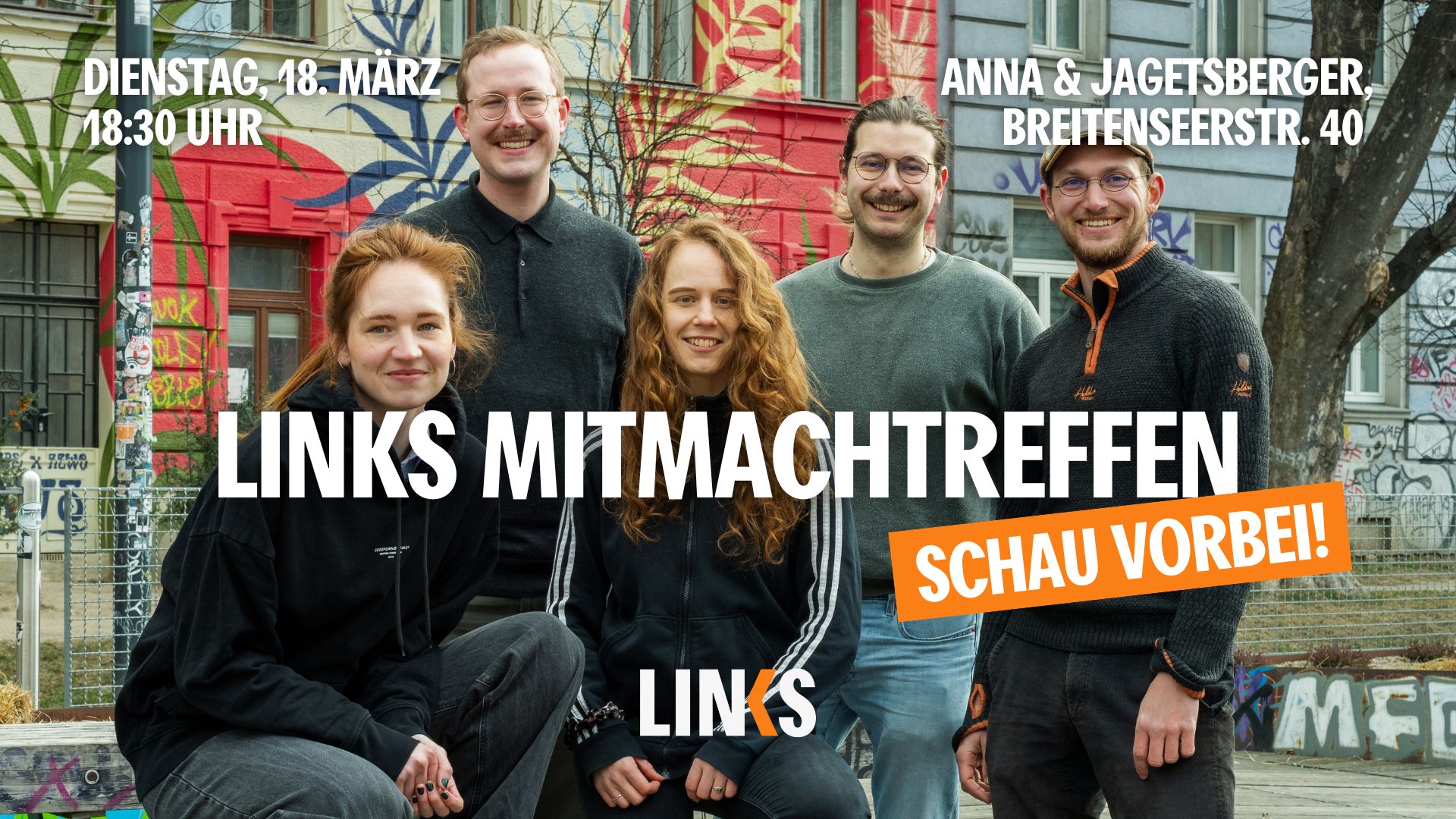 LINKS-Mitmachtreffen der Bezirksgruppe Penzing & Hietzing