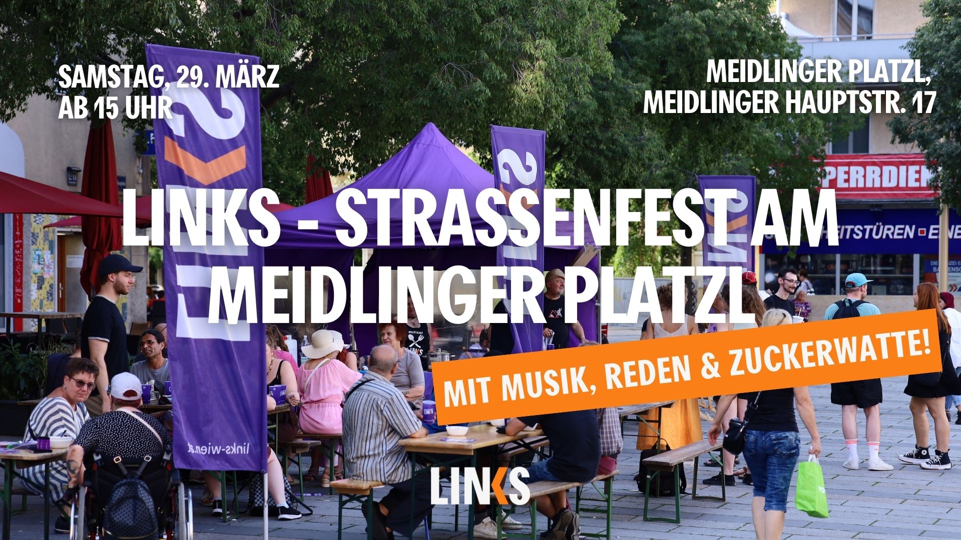 LINKS- Straßenfest am Meidlinger Platzl