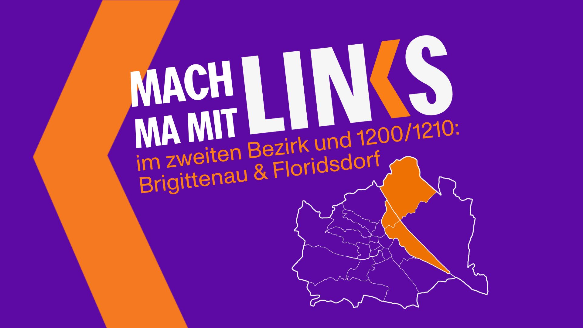 Offenes Treffen der Bezirksgruppe im zweiten Bezirk / Brigittenau / Floridsdorf