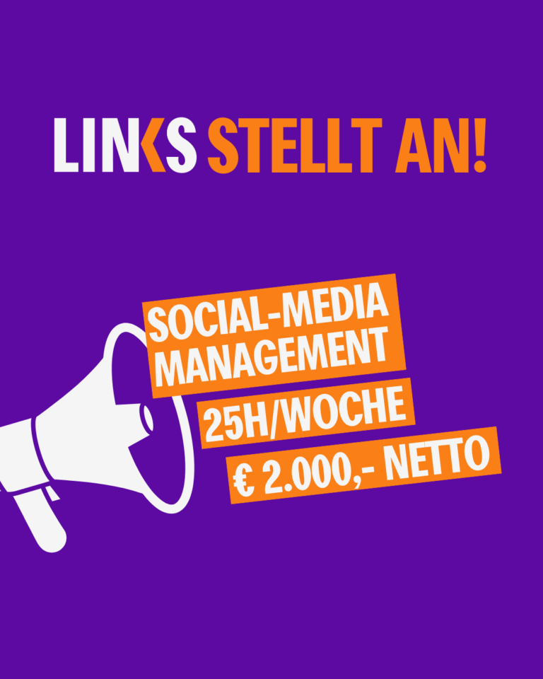 Stellenausschreibung – Social Media (m/w/d)